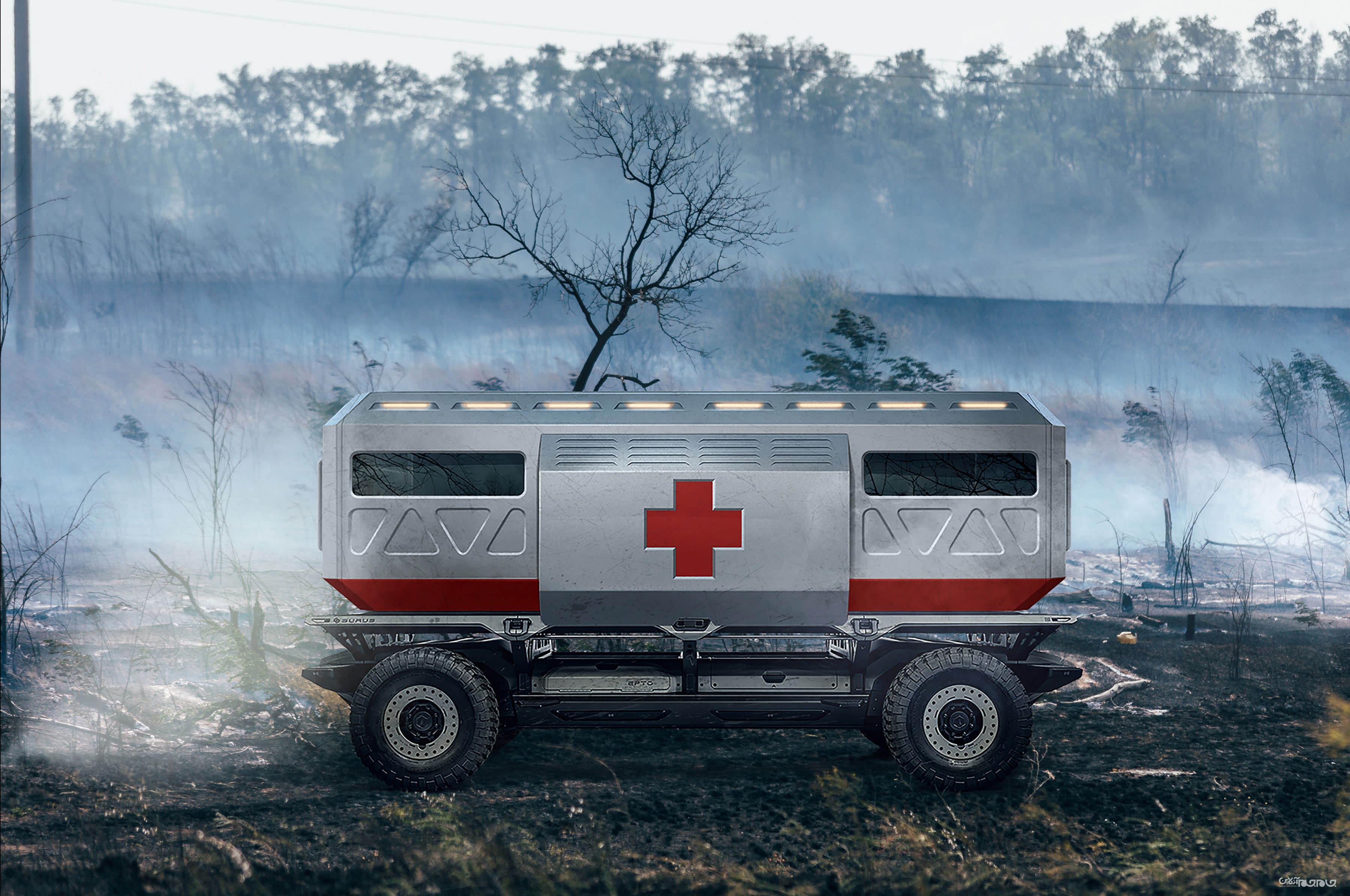 پلتفرم جنرال موتورز، برای خودروهای برقی و خودران نظامی+عکس