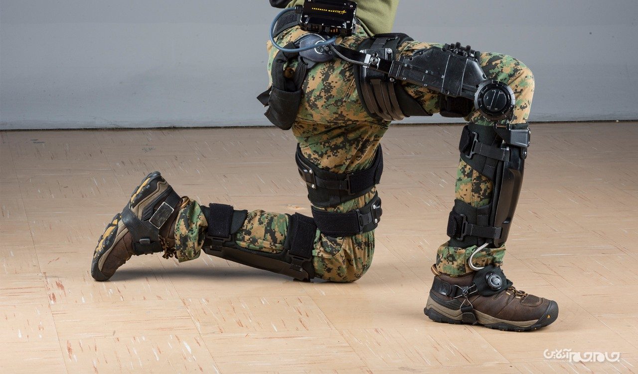 با این اسکلت پوشیدنی، نیروهای نظامی قدرت دوچندان می‌یابند+عکس