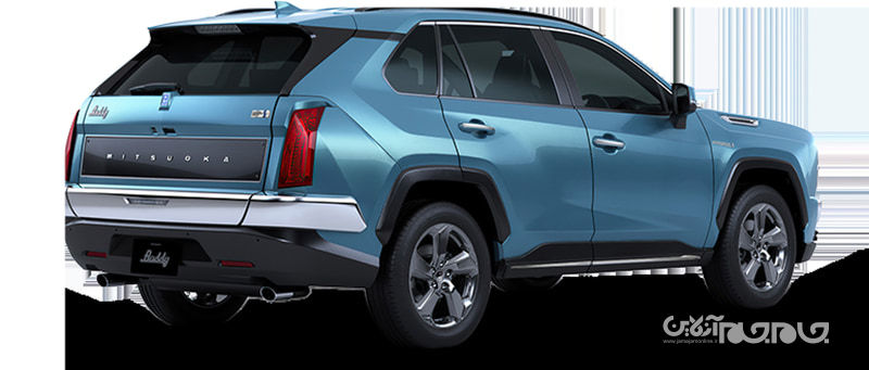 میتسوکا بادی بر اساس تویوتا راو4 معرفی شد+عکس