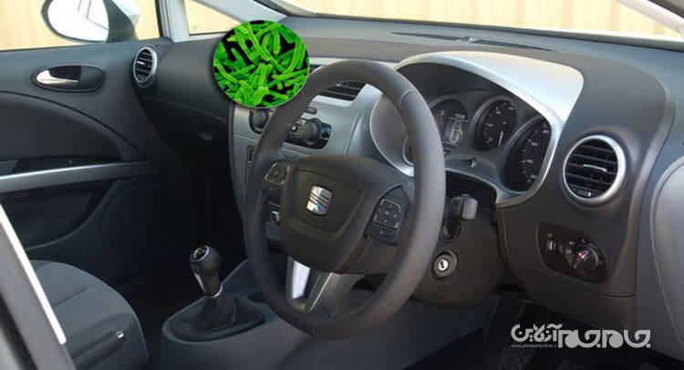 فرمان خودرو، چقدر کثیف است؟+عکس