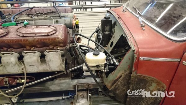 شاسی ولوو و موتور تانک؛ پروژه ای عجیب با هدفی نامعلوم+عکس