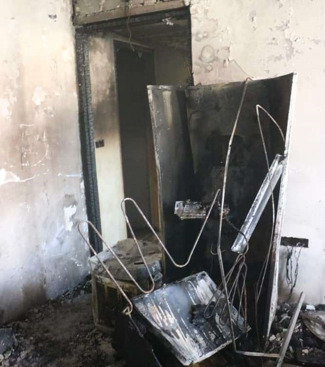 آتش سوزی منزل نوساز در اصفهان آتش سوزی منزل نوساز در اصفهان