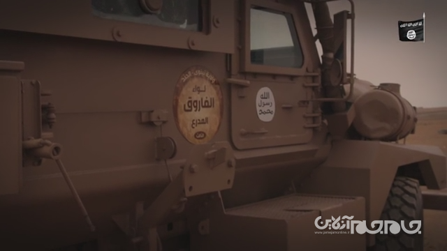 خودروهای زرهی ملقب به «قلعه‌های نظامی متحرک» داعش، یادآور فیلم‌های «مکس دیوانه»+عکس