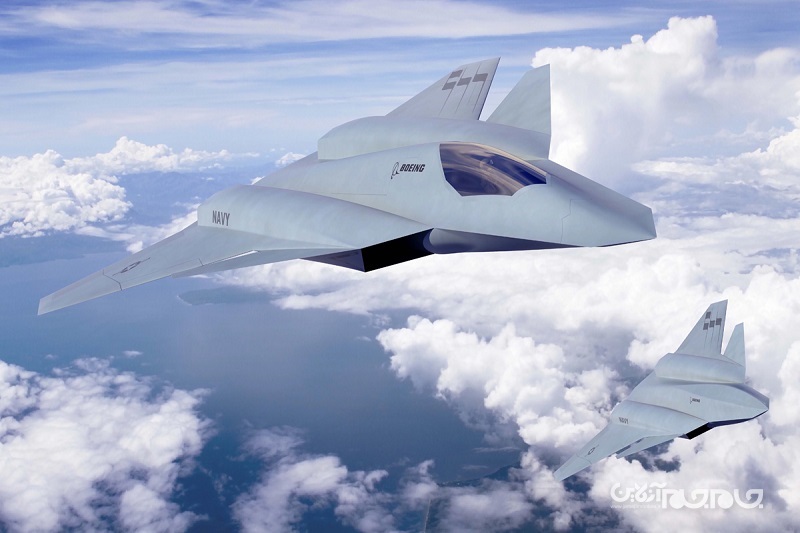 نیروی هوایی آمریکا از آزمایش مخفیانه جنگنده نسل ششم پرده برداشت+عکس