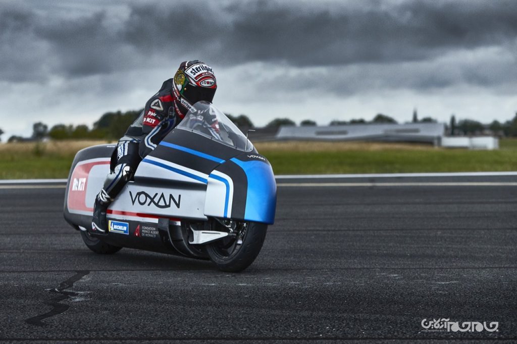 موتورسیکلت برقی وکسان به رکورد سرعت ۳۹۴ کیلومتر بر ساعت رسید+عکس