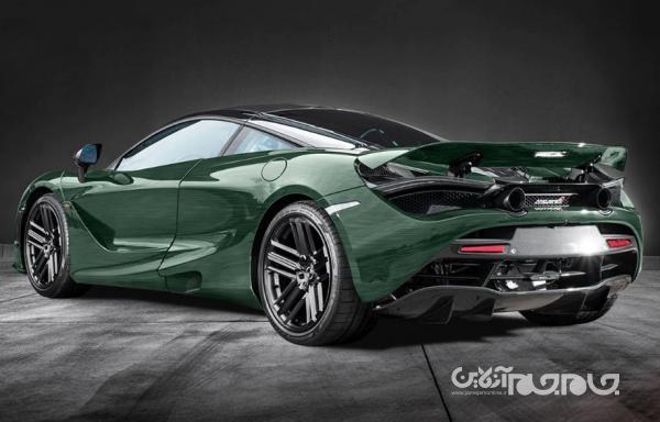 نسخه سفارشی مک&zwnj;لارن 720S با تیونینگ کارلکس دیزاین معرفی شد+عکس