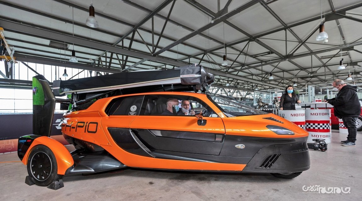 خودرو پرنده پال V برای تردد در جاده‌های اروپا مجوز گرفت+عکس