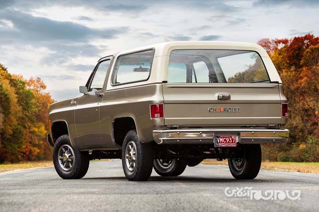 شورولت بلیزر کلاسیک با پیشرانه برقی +عکس