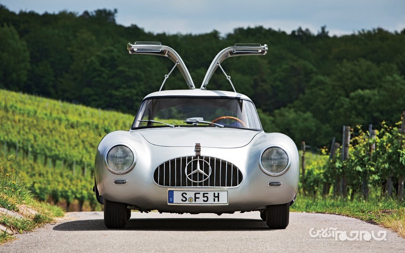 ققنوس در شهر؛ نگاهی به سرگذشت سوپرخودروهای مرسدس بنز و بررسی SLS AMG در تهران+عکس