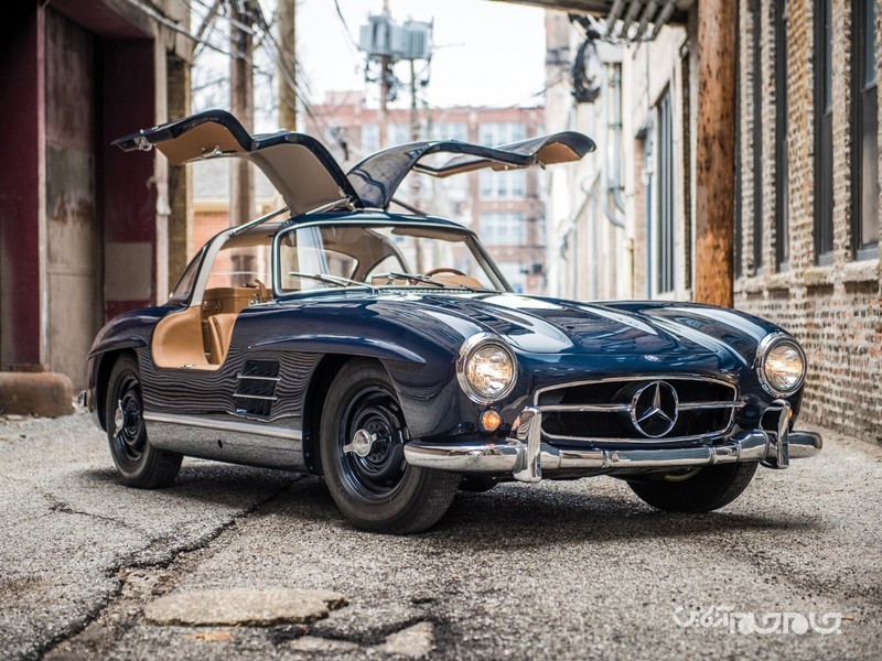 ققنوس در شهر؛ نگاهی به سرگذشت سوپرخودروهای مرسدس بنز و بررسی SLS AMG در تهران+عکس