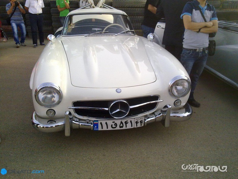 ققنوس در شهر؛ نگاهی به سرگذشت سوپرخودروهای مرسدس بنز و بررسی SLS AMG در تهران+عکس
