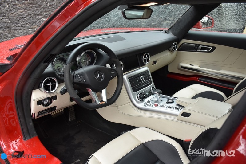 ققنوس در شهر؛ نگاهی به سرگذشت سوپرخودروهای مرسدس بنز و بررسی SLS AMG در تهران+عکس