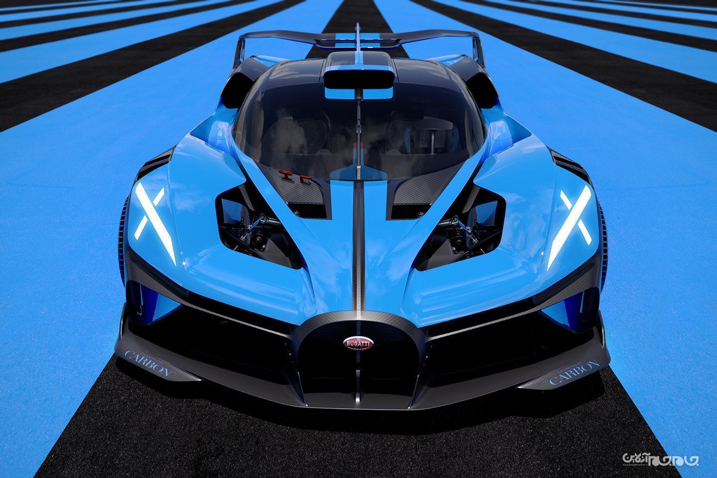 ابرخودرو بوگاتی بولید+عکس