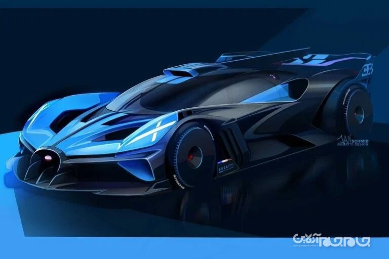 ابرخودرو بوگاتی بولید+عکس