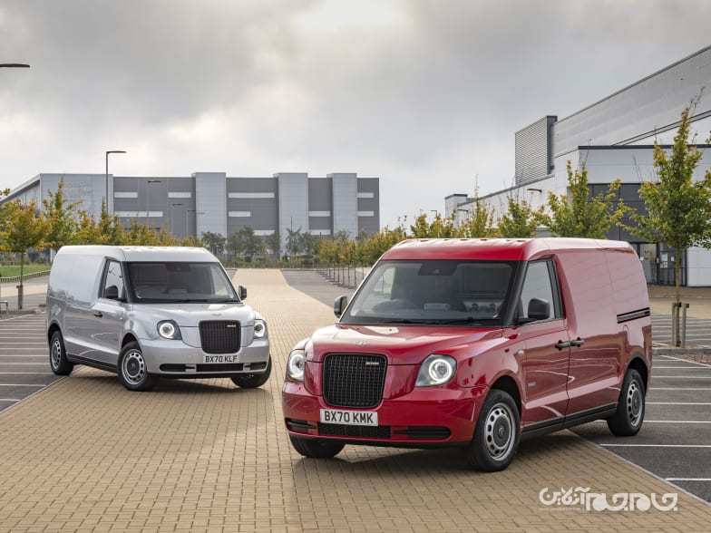 تاکسی لندن با بدنه ون و پیشرانه پلاگین هیبرید معرفی شد+عکس