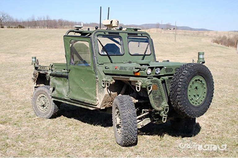 آزمایش خودروی نظامی بدون رانندهی تفنگداران نیروی دریایی+عکس آزمایش خودروی نظامی بدون رانندهی تفنگداران نیروی دریایی+عکس