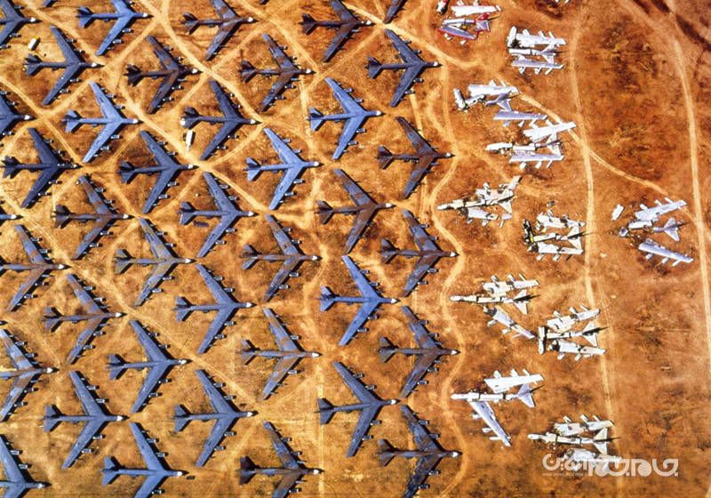 قبرستان های هواپیما؛ پایان راه پرندگان فرسوده+عکس