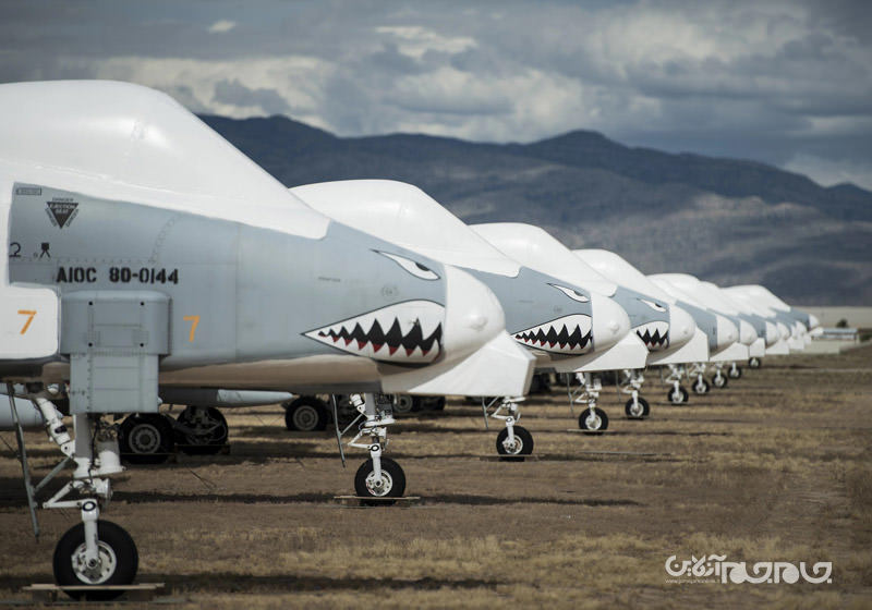 قبرستان های هواپیما؛ پایان راه پرندگان فرسوده+عکس