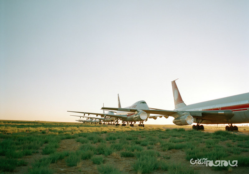 قبرستان های هواپیما؛ پایان راه پرندگان فرسوده+عکس