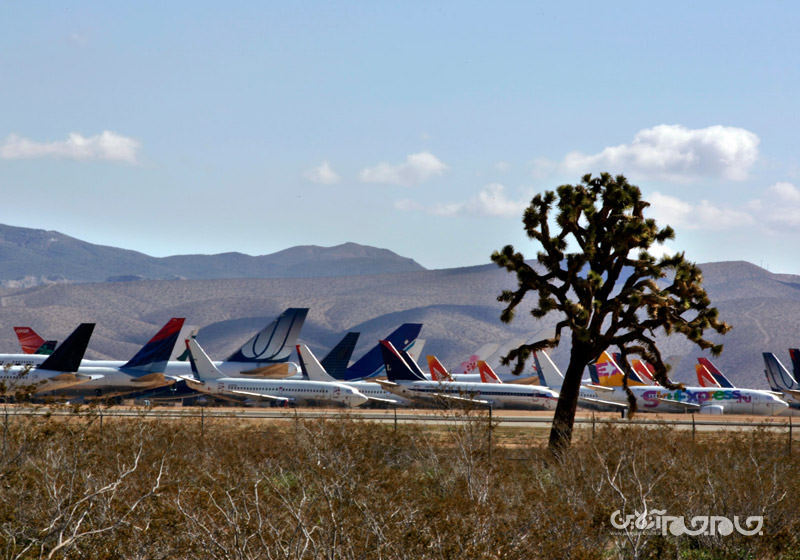 قبرستان های هواپیما؛ پایان راه پرندگان فرسوده+عکس