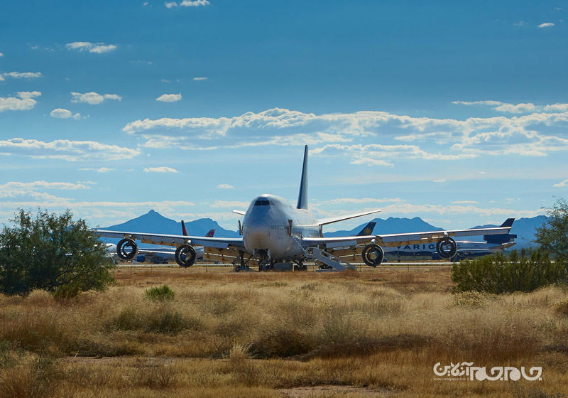 قبرستان های هواپیما؛ پایان راه پرندگان فرسوده+عکس
