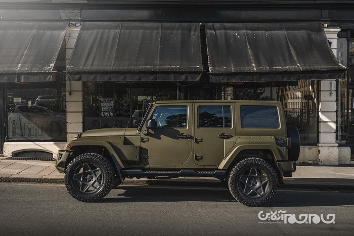 جیپ رانگلر تیونینگ کان دیزاین+تصاویر