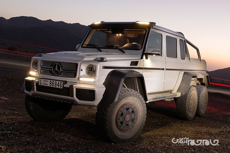 مشهورترین خودروهای ۶ چرخ جهان؛ از گذشته تا امروز+تصاویر