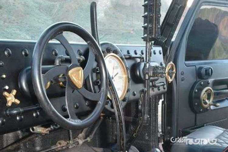جیپ ۶ چرخ با موتور بخار؛ نمایش مهندسی قدیم با فناوری مدرن+عکس