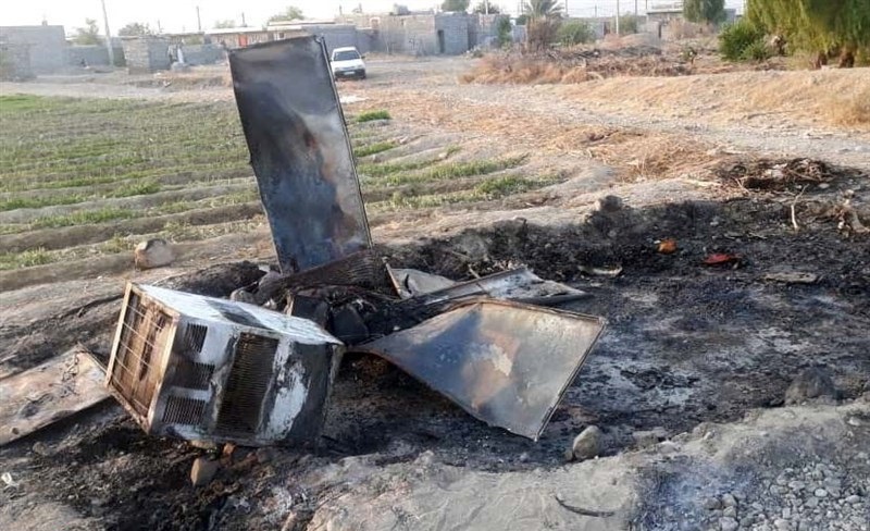 آتش سوزی ۸ منزل کپری در توکهور و هشتبندی آتش سوزی ۸ منزل کپری در توکهور و هشتبندی