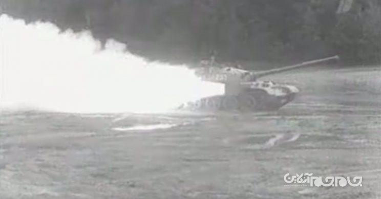 تانک مجهز به موتور راکت اتحاد جماهیر شوروی برای حرکت سریع در زمین‌های گل‌آلود و باتلاقی+عکس