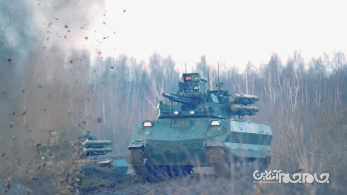 Uran-9؛ تانک رباتیک جدید روسیه با عملکردی فاجعه بار در میدان نبرد سوریه+عکس