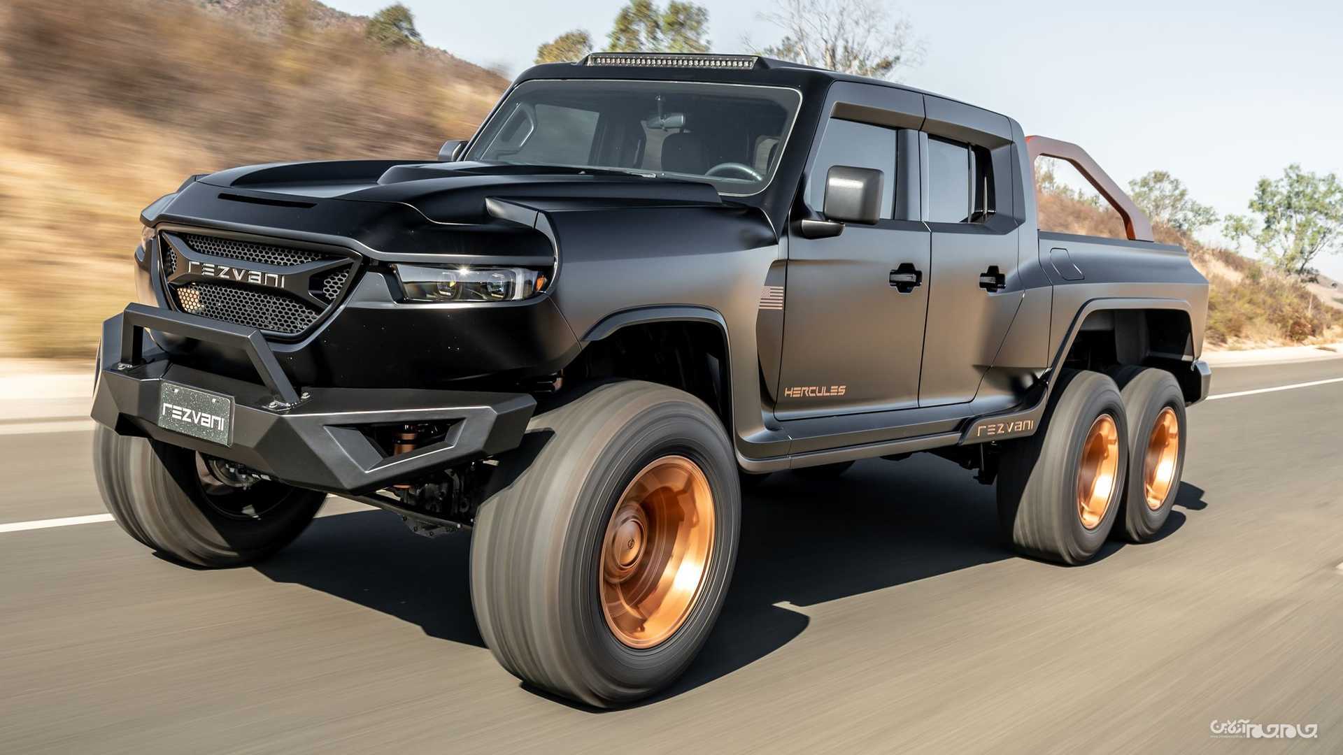 ابروانت رضوانی هرکول 6x6 معرفی شد+عکس