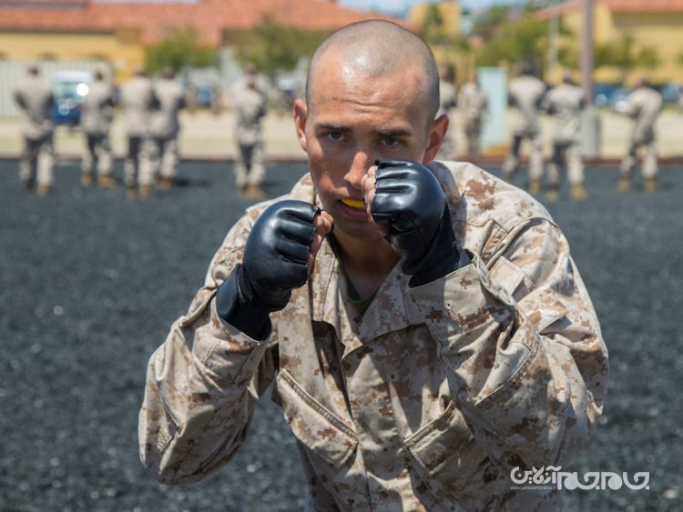 آموزش سرباز از نوع آمریکایی؛ یک شبانه روز با تفنگداران ویژه دریایی در پادگان آموزشی؛ قسمت دوم+عکس