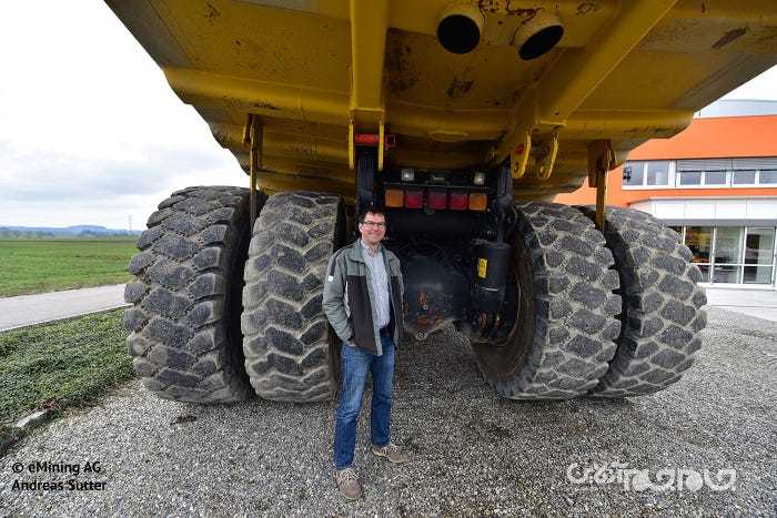 eDumper هیبریدی؛ غول ۲۹۰ تنی که بزرگ ترین کامیون معدن برقی جهان خواهد بود+عکس