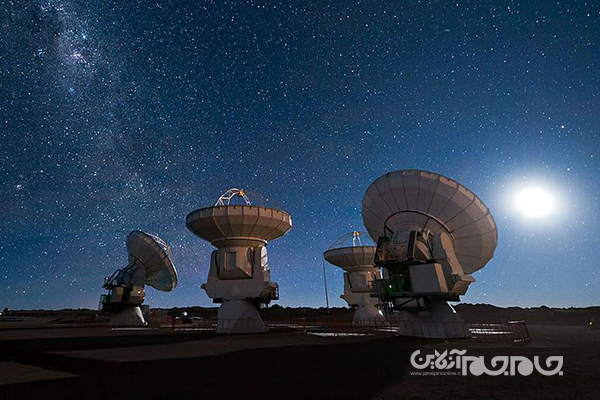 شبکه 4G ماه احتمالا روی عملکرد تلسکوپ‌های رادیویی زمین اثر منفی می‌گذارد+عکس