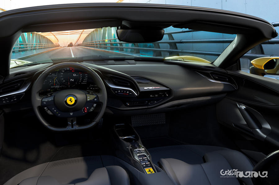 فراری SF90 Spider با 986 اسب بخار قدرت رسما معرفی شد+عکس