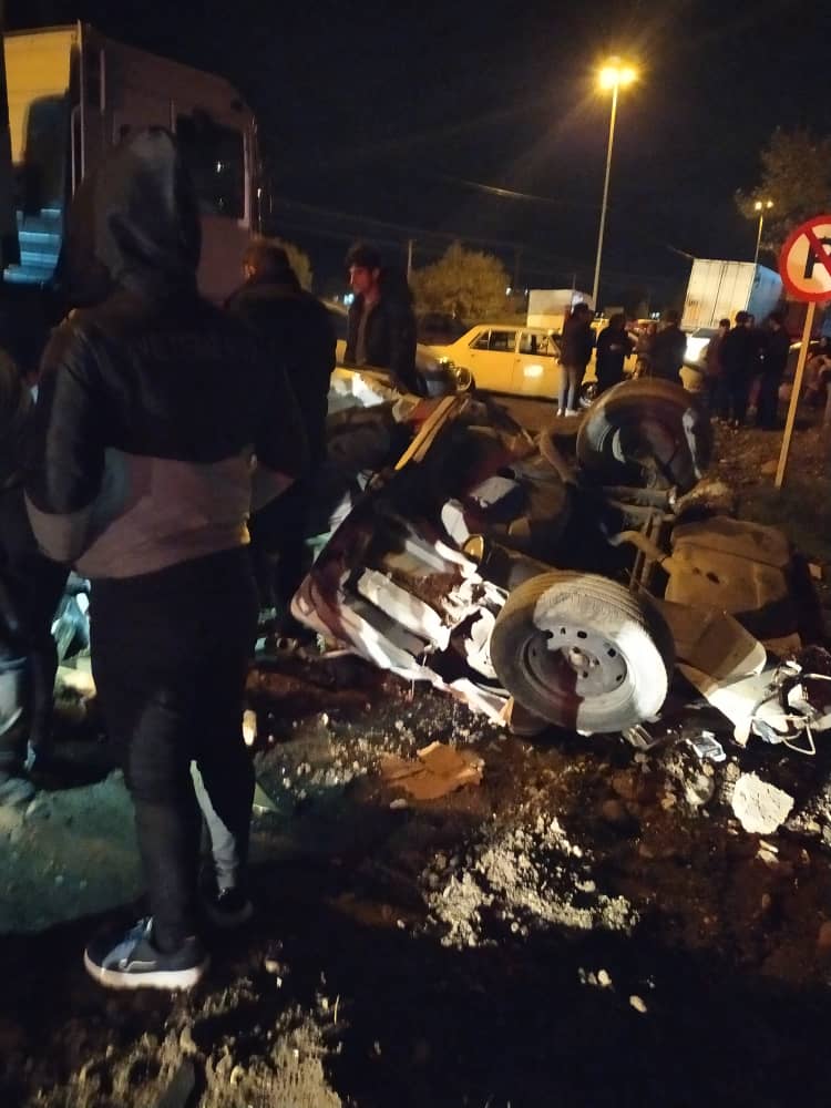 تصادف مرگبار در آستارا تصادف مرگبار در آستارا