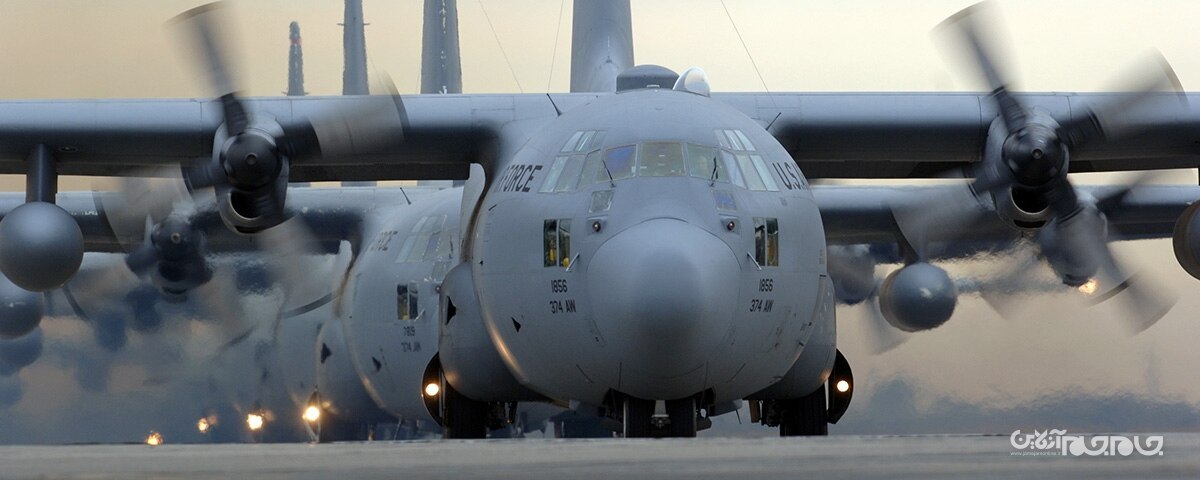 گشتی در درون هواپیمای ترابری C-130 Super Hercules و نسخه‌های مختلف آن+عکس