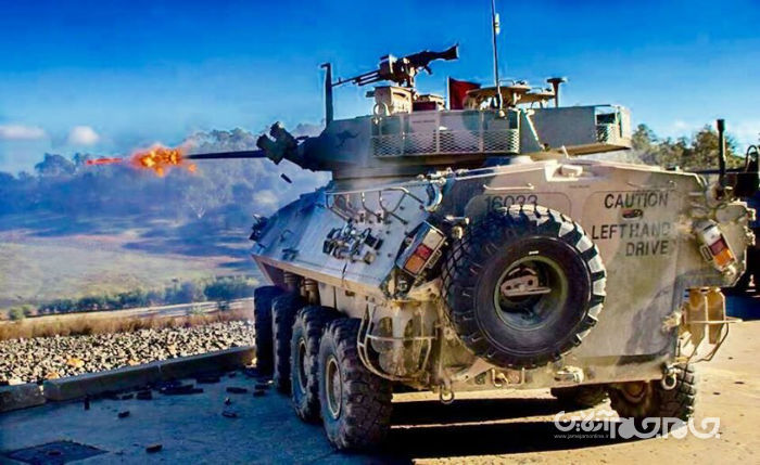 خودروهای زرهی سبک؛ رویکرد جدید ناوهای آمریکایی برای مقابله با تهدید قایق های تندرو+عکس