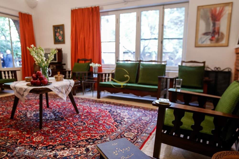 خانه ای که رنگ و بوی دو هنرمند ماندگار به خود گرفته + عکس