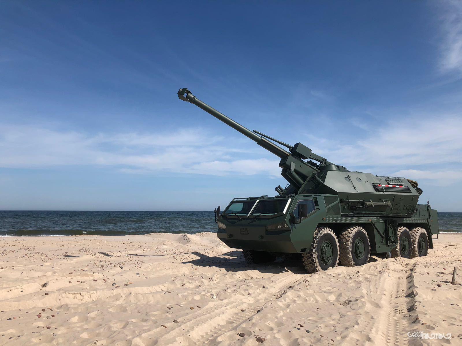 اوکراین 26 دستگاه هویتزر دانا ام2 را سفارش داد+عکس اوکراین 26 دستگاه هویتزر دانا ام2 را سفارش داد+عکس