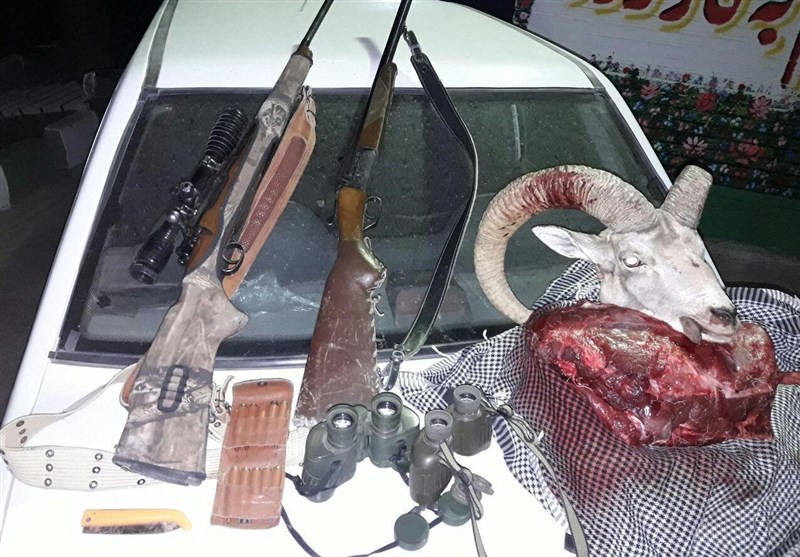 دستگیری 4 شکارچی غیر مجاز در جنگل گلستان