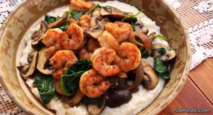 میگودارای مقدار قابل توجهی املاح ضروری به ویژه آهن و فسفر است که برای کودکان در حال رشد و زنان باردار بسیار مفید است.دارای منابع عالی ویتامین B۱۲و ویتامین D است
 پس خوردن این خوراک خوشمزه خانگی و از دست ندین