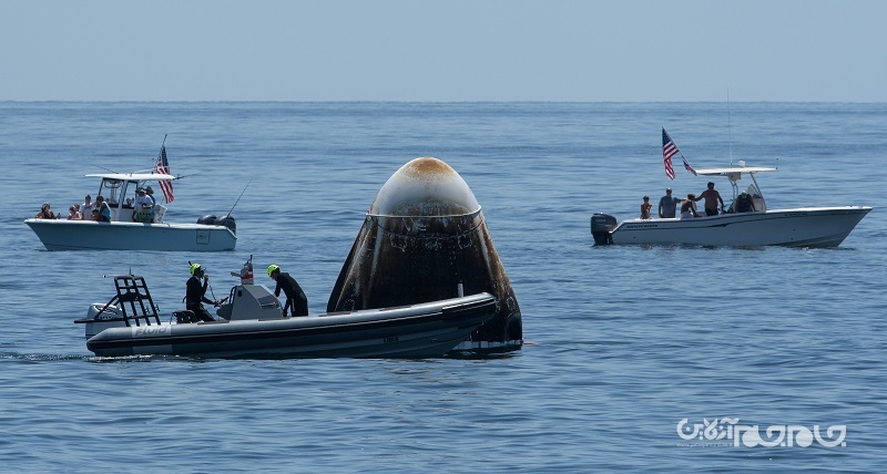 ۵ تغییر بزرگ در راکت و کپسول کرو دراگون که پرواز تاریخی اسپیس‌ایکس را ممکن کرد+عکس