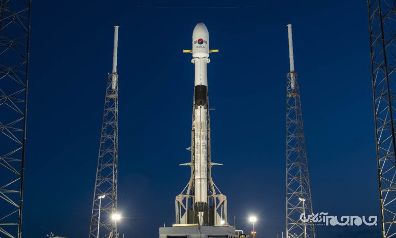 قرارگیری ماهواره نظامی کره‌ای در مدار زمین با کمک شرکت اسپیس ایکس+عکس