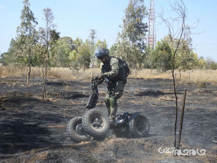 ای زد رَیدر؛ اسکوتر آفرود سبک با موتور الکتریکی برای حرکت سربازان در زمین های ناهموار+عکس
