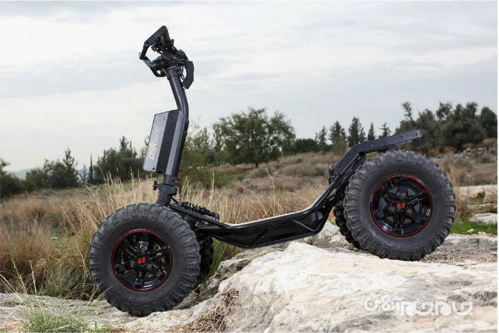 ای زد رَیدر؛ اسکوتر آفرود سبک با موتور الکتریکی برای حرکت سربازان در زمین های ناهموار+عکس
