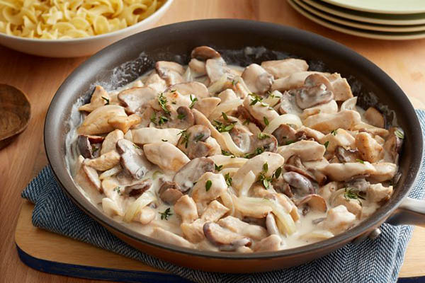 طرز تهیه چیکن استراگانف ساده طرز تهیه چیکن استراگانف ساده