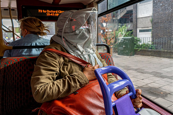 دراز و نشست، جریمه نزدن ماسک! (تصاویر)