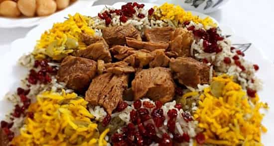 طرز تهیه چلو ماهیچه